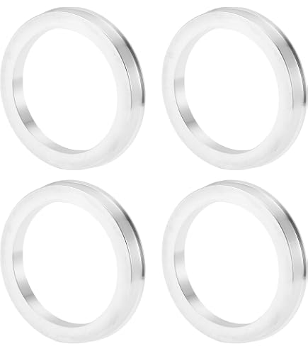 WHEEL CONNECT Nabenzentrierringe 74.1 Auf 57.1 Mm – 4 Stück Aus Alu, Gegen Vibrationen