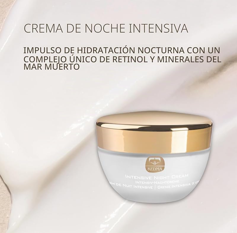 - Crema de Noche Intensiva - Antiarrugas & Nutritiva - 50g