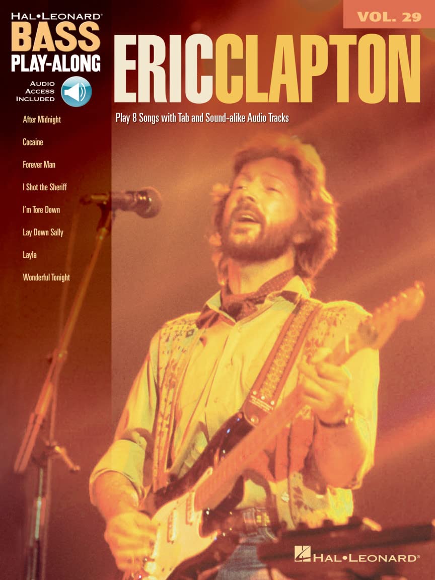 Bass Play-Along: Volume 29: Eric Clapton (Book/CD)