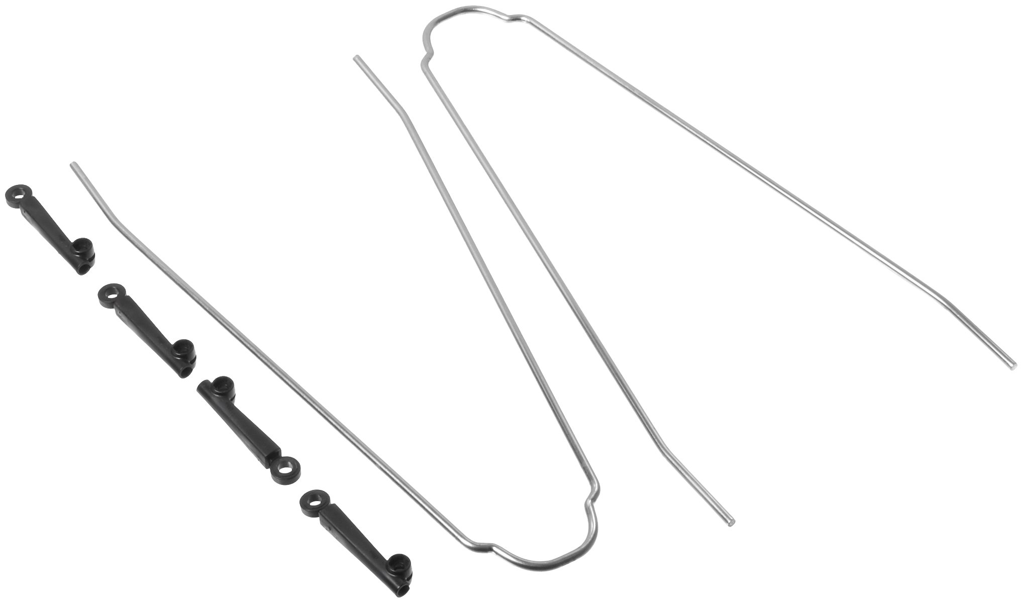 SKS Unisex Adult U-Stays Kit Velo55 Cross Spare Part - Black, One Size