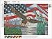 DIY 5D Diamond Painting Kits Full Drill, Astory Rhinestone Crystal Embroidery Pictures Cross Stitch for Home Room Decoration Eagle & Statue of Liberty 40x30 cm (16x12inch)