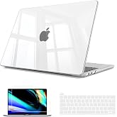 B BELK for MacBook Pro 16 inch Case 2020 2019 Release A2141, Crystal Clear | Plastic Laptop Hard Shell Case Cover with Keyboard Cover &amp; Screen Protector for MacBook Pro 16 with Touch Bar &amp; Touch ID
