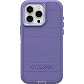 OtterBox iPhone 15 Pro Max (Only) - Defender Series Case - Mountain Majesty (Purple) - Case Only - Screenless - Rugged & Durable - with Port Protection - Microbial Defense Protection