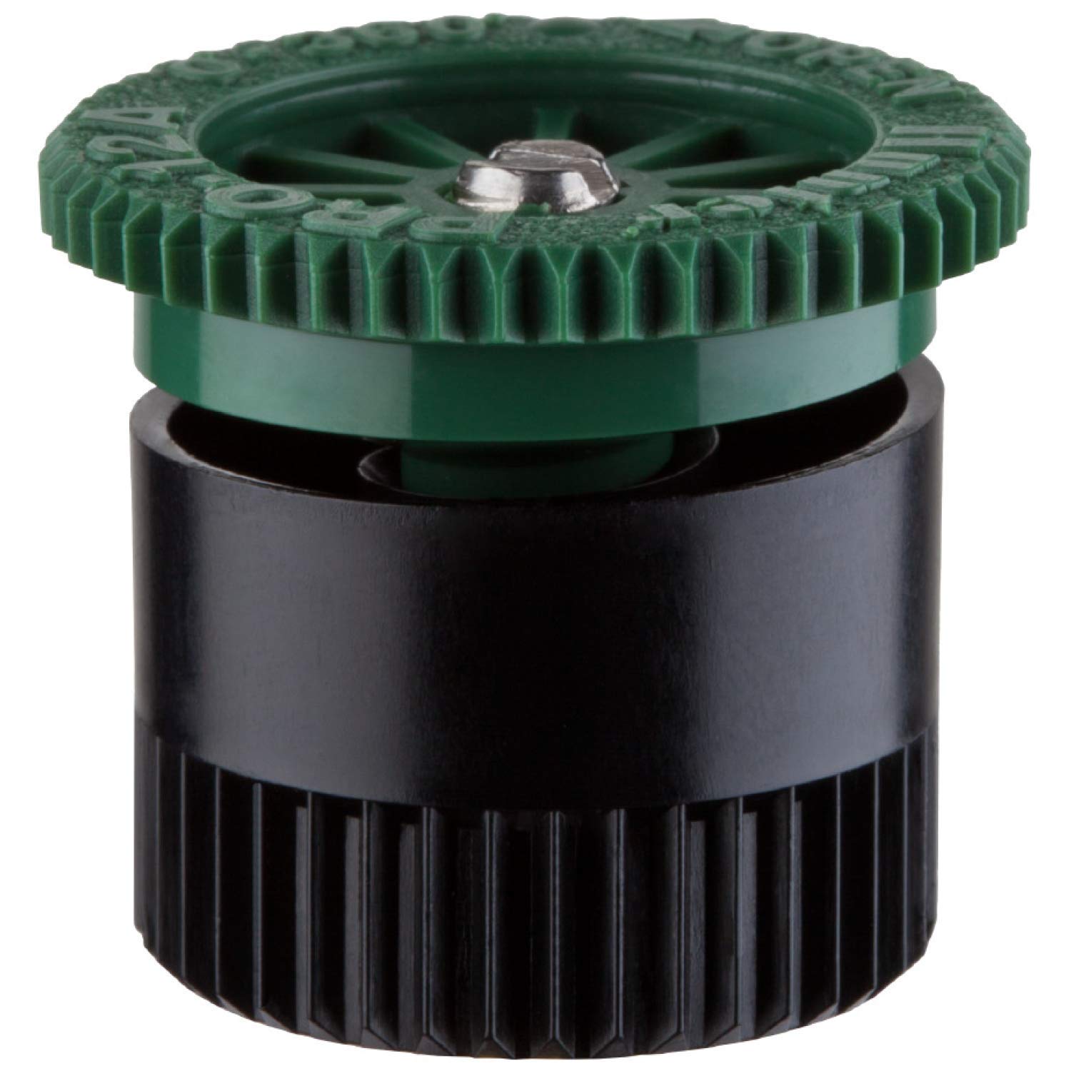 Photo 1 of Hunter 12A Adjustable Irrigation Spray Nozzle, 12' Radius, 0°–360° Arc, Water-Saving Precision Coverage, Lawn Sprinkler Nozzle Replacement, Durable Green Design