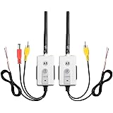 GOQOTOMO E-600 5.8G Wireless Color Video Transmitter and Receiver Kit for Safety Backup Camera System/Rear View Camera System