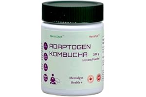 MentalFuel Sparkling Adaptogen Kombucha Drink Mix – Refreshing Instant Beverage with adaptogen powder blend (Ashwagandha, Rei
