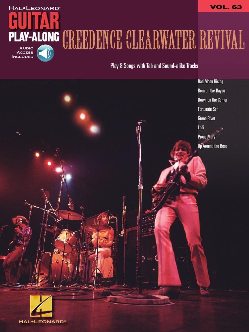 Creedence Clearwater Revival (Book/Online Audio)63 (Hal Leonard Guitar Play-Along) (Includes Online Access Code)