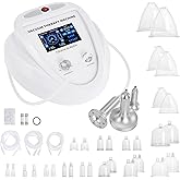Beauty Star Vacuum Therapy Cupping Machine with 30 Cups and 3 Gua Sha Pumps for Body, Back, Face Massage Care Machine | Upgrade Touch Screen | Max Suction 75cmHg