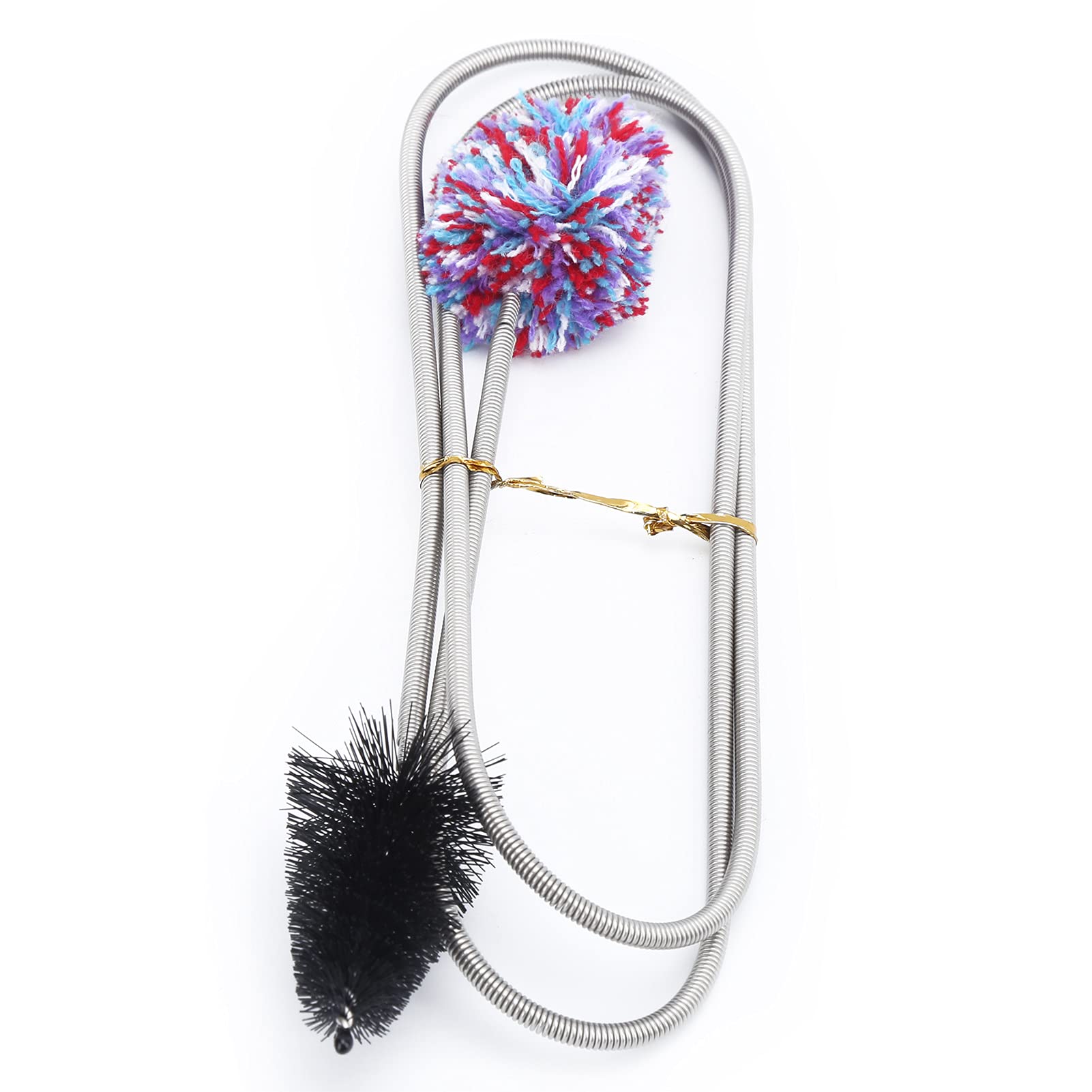 Trumpet Cleaning Brushes Cornets Bore Snake Brush Flexible Trumpet Mouthpiece Cleaner for Saxophone Trumpet Mouthpiece 90cm