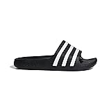 adidas Kid's Unisex Adilette Aqua Black/White/Black