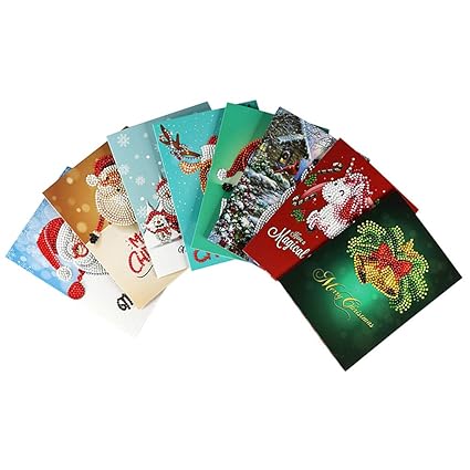 Vkty Biglietti Di Auguri Natalizi 5d Fai Da Te Motivo