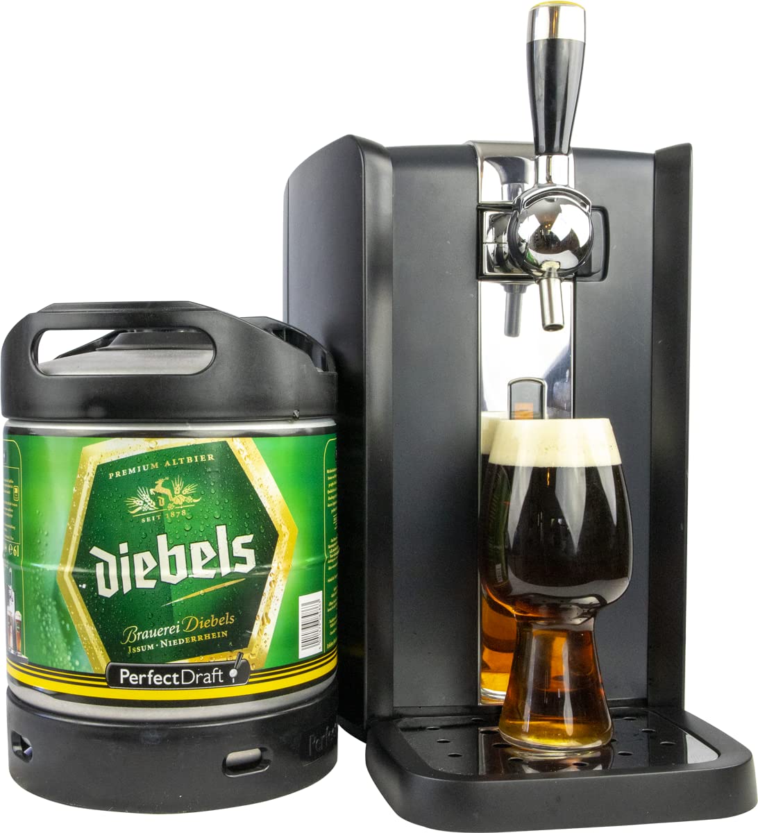 Diebels Alt Original Altbier aus Issum am Niederrhein, Bier Perfect Draft (1 x 6l) MEHRWEG Fassbier, 6000 ML 2