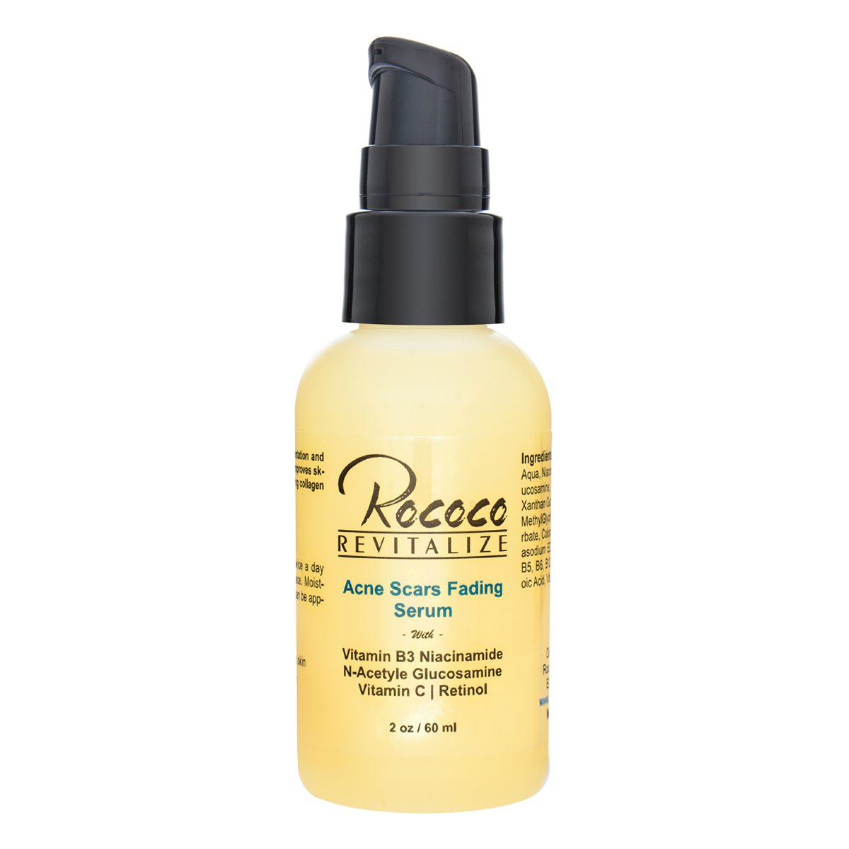 Acne Scar Removal Fading Treatment Retinol Serum Vitamin C Serum And Vitamin B3 Serum 60ml 2oz