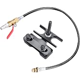 Upgrade 67605 Valve Spring Compressor Tool, Engine Valve Spring Compressor &amp; Air Valve Holding Hose Tool Compatible With 4.8 5.3 5.7 6.0 6.2 LS1 LS2 LS3 LS6 Engine