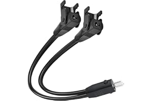 SZAWINLI AWINLI 4.7 "Split Lead Y-Type Power Cord for Chair Lift or Power Recliner,Replacement Power Cord,2 Motors,1 Power Supply Pair,Compatible with Okin Limoss Lazboy Pride Catnapper Recliner
