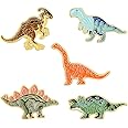 Cute Dinosaur Enamel Brooch Pin Set Kawaii Cartoon Animal Enamel Lapel Pins Badge Brooch for Clothes Bag Backpack Accessory Women Girls Gift