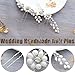 Unicra Wedding Hair Pin Decorative for Bridal(Pack of two) (Silver)