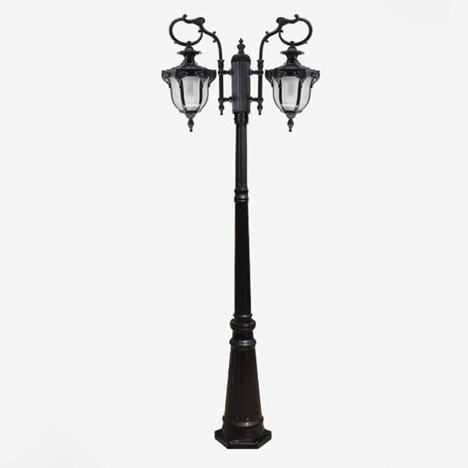 Outdoor Retro Lawn Garden Patio Residential Area High Pole Column Light