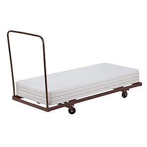 National Public Seating 72 in. Folding Table Dolly