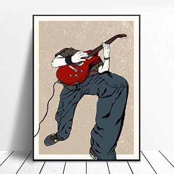 La lona en la pared del arte Lienzo mezcla de algodón Arte Movimientos