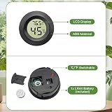 EEEKit 5-Pack LCD Hygrometer Thermometer Humidity Meter Indoor Temperature Gauge view 6