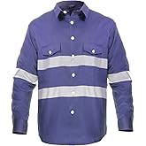 Just In Trend High Visibility Hi Vis Reflective Safety Work Shirts