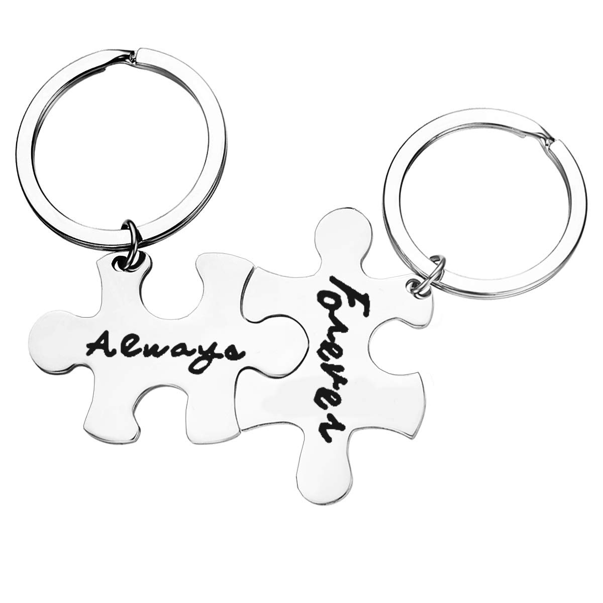 Huwujiu Valentines Day Gifts for Couples Anniversary Keyring Gifts for Boyfriend Girlfriend Husband Wife Wedding Gifts Christmas Birthday Gift for Him Her