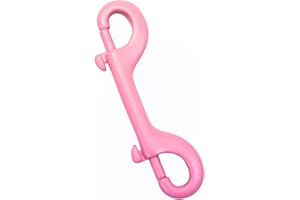 Scuba Choice Pink Stainless Steel Double-Ended Snap Bolt, 100mm – Heavy-Duty Rust-Resistant Marine Clip for Fishing, Boating, Diving, Camping and Outdoor Gear