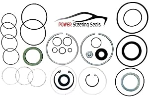 POWER STEERING SEALS Premium Power Steering Gear Seal Kit for Saginaw 710 Dual Piston Metric | Heavy Duty, Precision Fit Rebuild Kit for Reliable Steering Performance