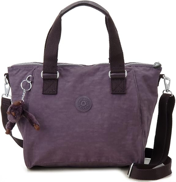 Amazon キプリング KIPLING トートバッグ 15371 10S AMIEL ナイロン トート バイオレット [並行輸入品