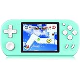 Great Boy Handheld Games for Kids with 218 Retro Video Game 3.0'' Color Screen Rechargeable Arcade Gaming Player,Birthday Xmas Gift (Cyan)