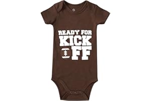 Chichoo Infant Baby Football Baseball Soccer Sport Jersey Outfit Costume Bodysuit Interlock 195 Gsm 0-24 Months