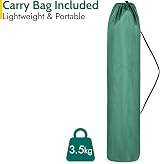 Trail Kestrel Deluxe Camping Chair High Back with Cup Holder Green view 6