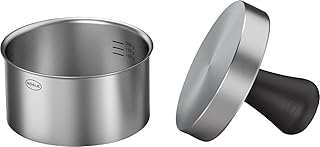 RÖSLE Burgerpresse PRO, Edelstahl 18/10, Ø 11 cm, Profiqualität, spülmaschinengeeignet