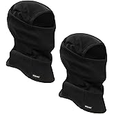 KOOLSOLY Ski Mask Balaclava Cold Weather Warm and Fleece Face Mask Neck Warmer Full Face Mask for Men&Women