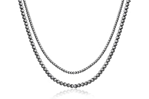 YANCHUN Western Navajo Pearl Necklace for Women Boho Beaded Layered Necklace Western Accessories Country Concert Outfits for Women