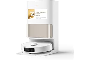 MOVA P10 Pro Ultra Gen 2 Robot Vacuum and Mop, 26000Pa Suction, 100°C Hot Water Auto Mop Washing, 1-Hour Hot Air Drying, Exte