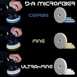 Fine D-A Microfiber Polishing Pad