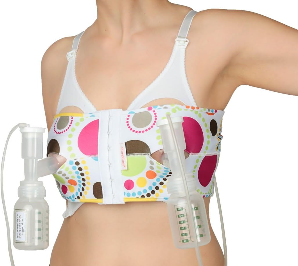 PumpEase Hands-Free Pumping Bra - Kaleidoscope - M