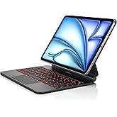 Keyboard Case for iPad Air 11-inch M3 / Air 5th 4th Generation - Magic-Style Magnetic Keyboard Case with Multi-Touch Trackpad Compatible with Apple iPad Air 11” M3/M2 (2025/2024), Air 5/Air 4