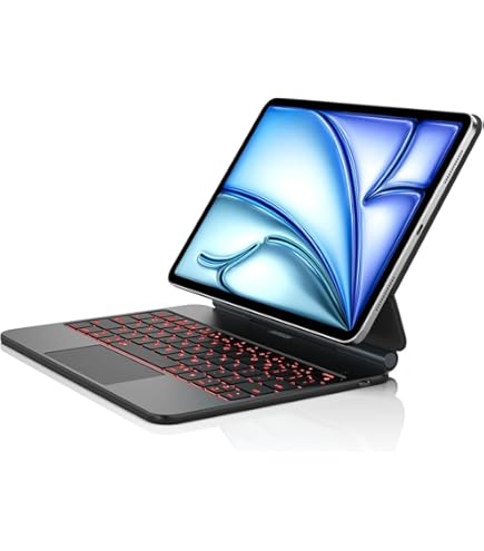 【特価品】Inateck iPad Air 11インチ M3 2025/M2 2 Amazon.com: Inateck Magnetic Keyboard Case for Air 11 inch