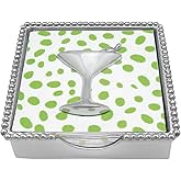 Mariposa Cocktail Beaded Napkin Box Small