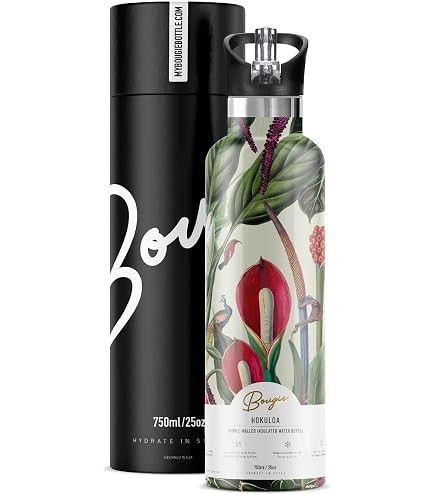Amazon.com: Bougie My Bottle - Primavera Stainless Steel Water