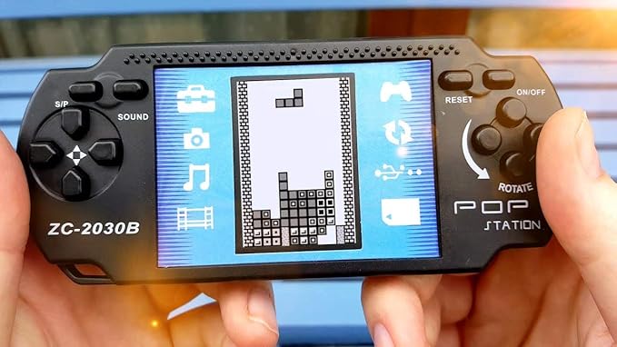 Csome4u Pop Station Handheld Games Multicolour (Set of 2)