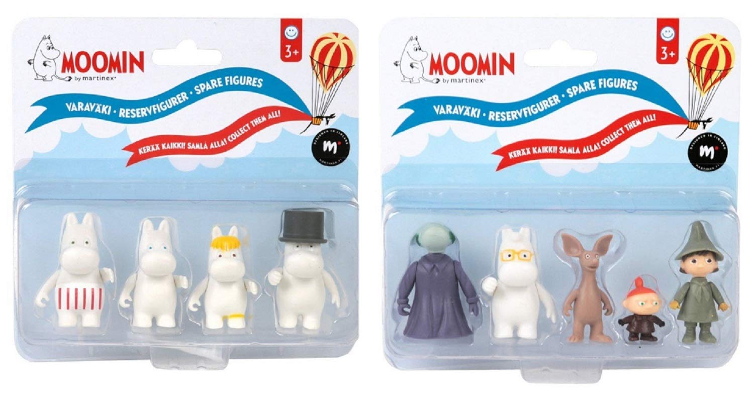 Buy Martinex Moomin Family Animation Action Plastic Play Figures Toys