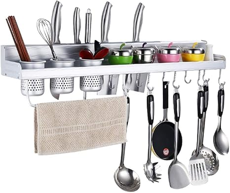 Almacenaje de utensilios de cocina Tray de una pieza Montado en la