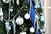 Sea Team 50-Pack Assorted Shatterproof Christmas Balls Ornaments Set Decorative Baubles Pendants with Reusable Gift Package for Xmas Tree (Babyblue)