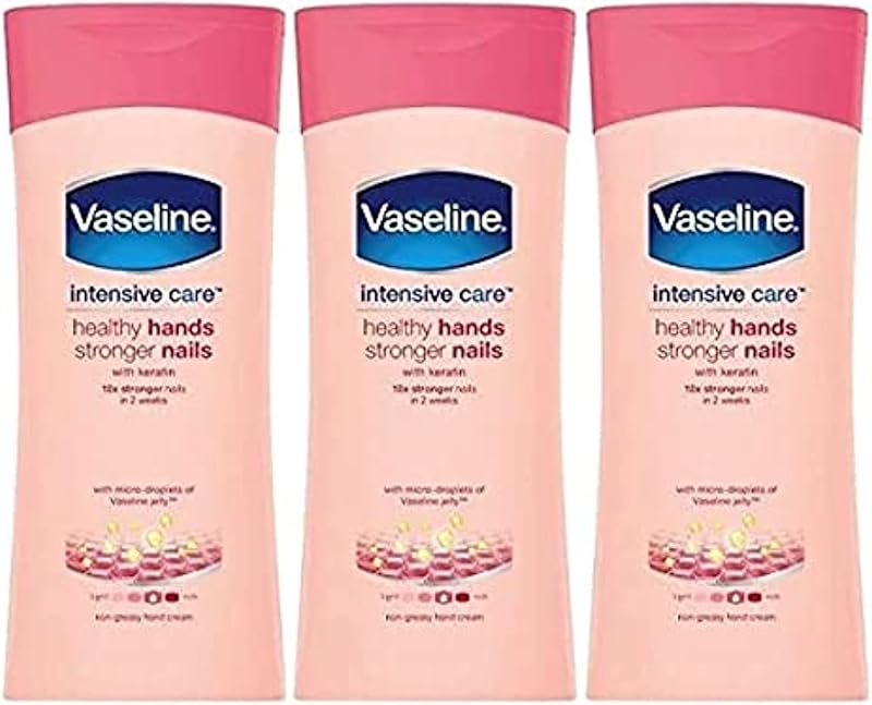Vaseline Intensive Care Hand Cream Hand & Nail 200 ml 3 pack
