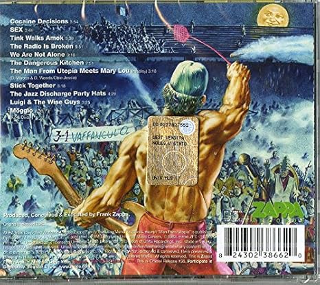 Man From Utopia Zappa Frank