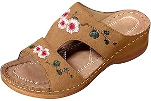 ZHOUXINGB Sandals for Women Dressy Summer Flat, Womens Running Shoes Light Up Elegant Sandals Pink Wedge Prom Shoes Outdoor Booties for Bride Water Sandals Sandals Women Indoor